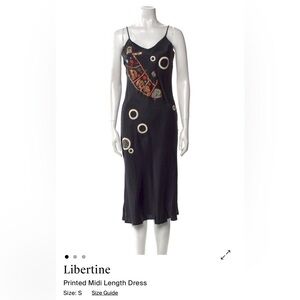 Libertine silk dress
